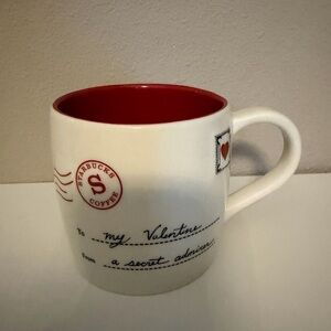 Starbucks My Valentine Secret Admirer Mug